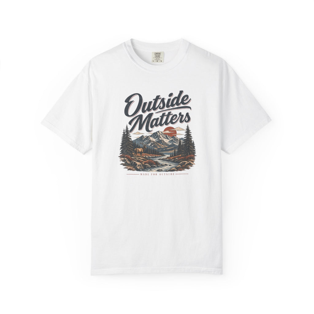 Outside Matters River | Heavyweight Graphic T-Shirt