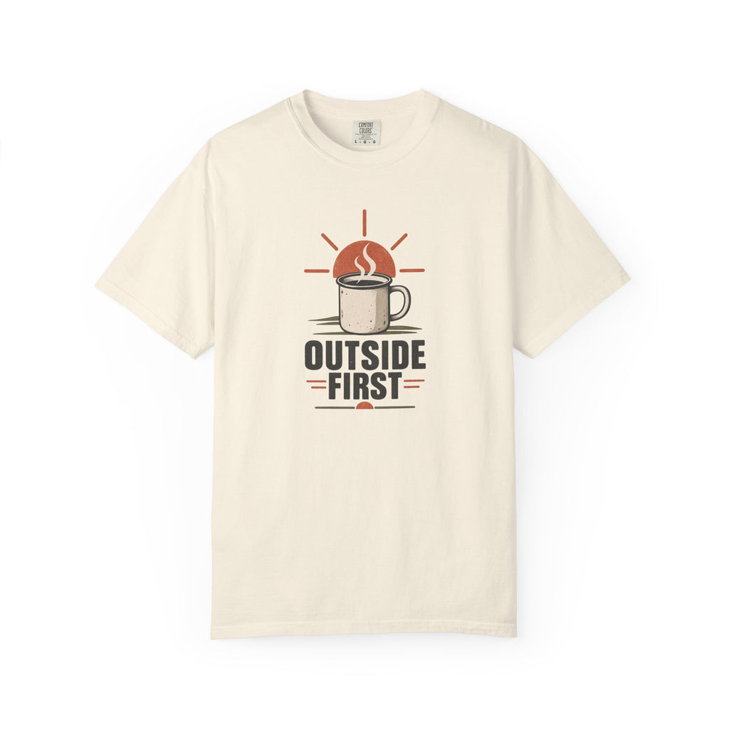 Outside First | Heavyweight Graphic T-Shirt