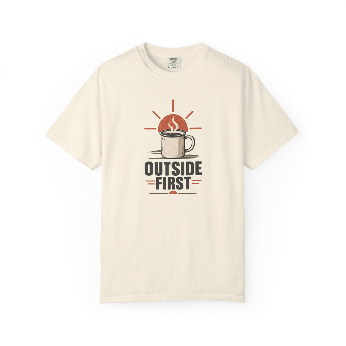 Outside First | Heavyweight Graphic T-Shirt