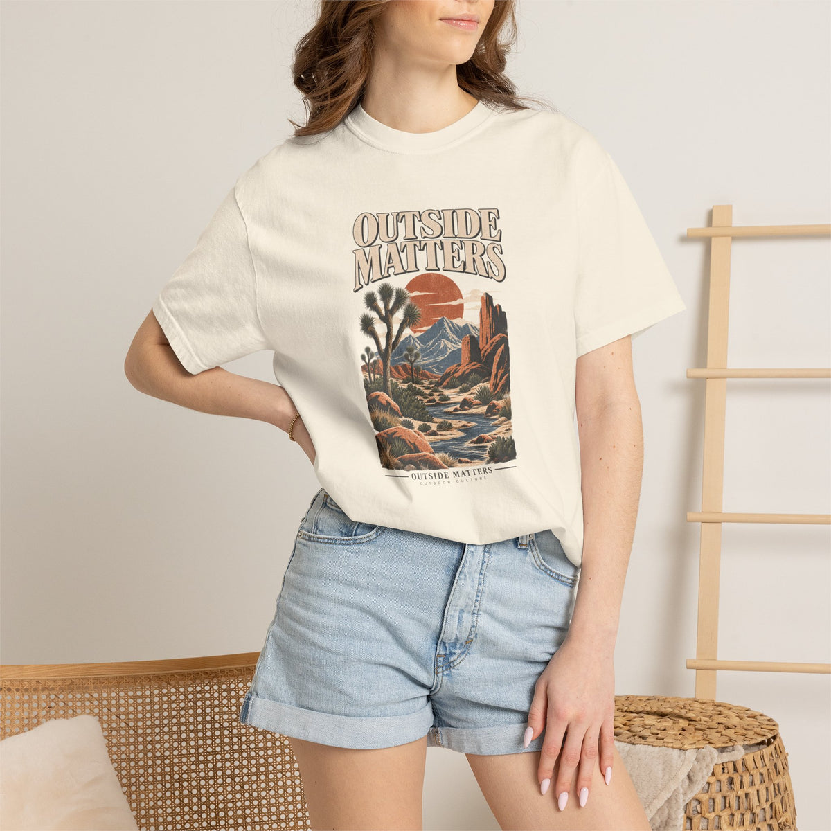 Outside Matters | Heavyweight Graphic T-Shirt