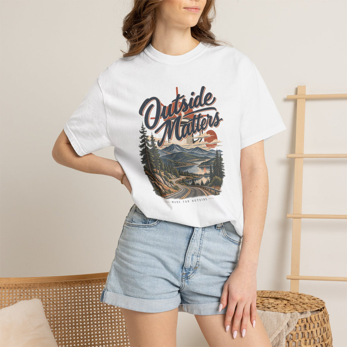 Outside Matters | Heavyweight Graphic T-Shirt