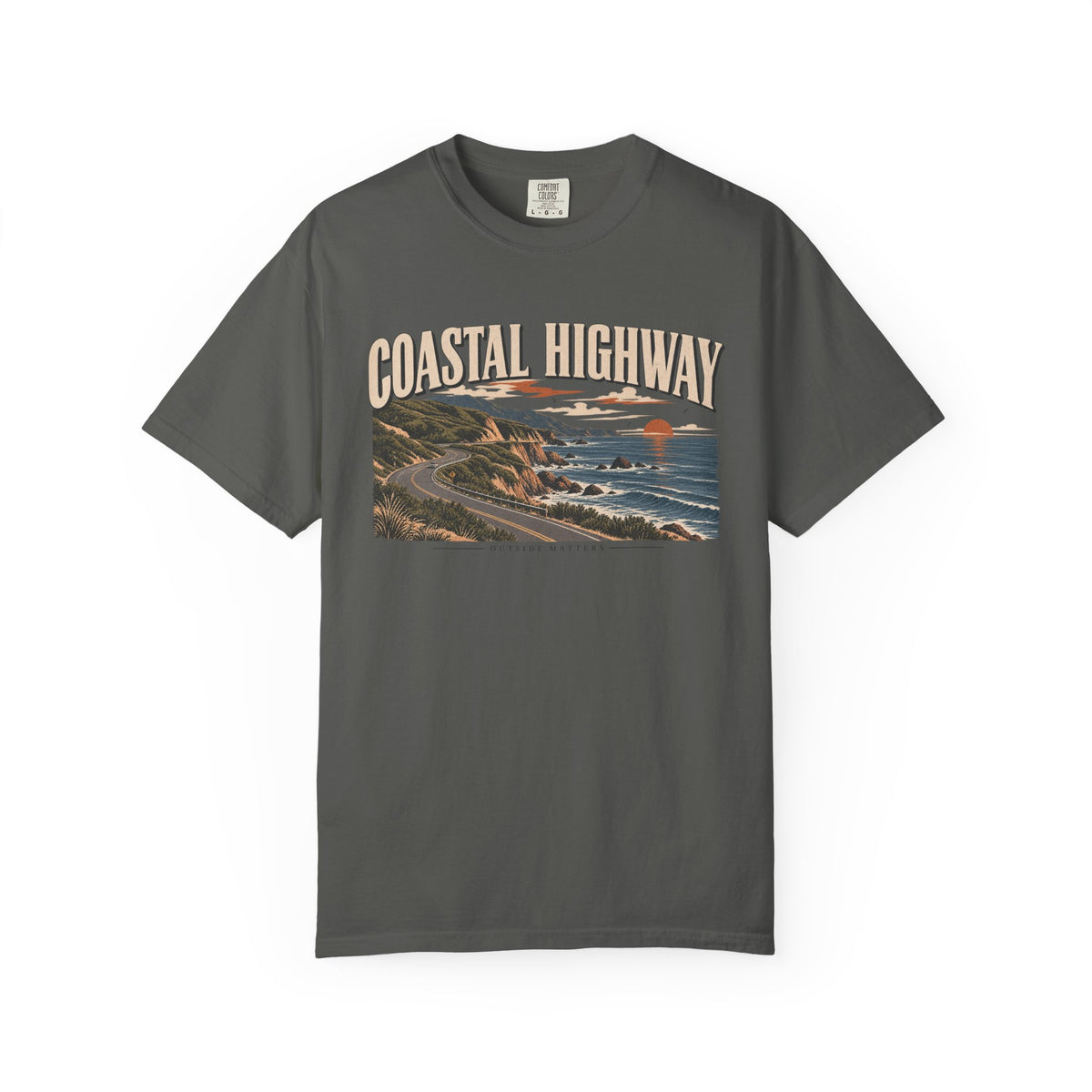 Coastal Highway | Heavyweight Graphic T-Shirt