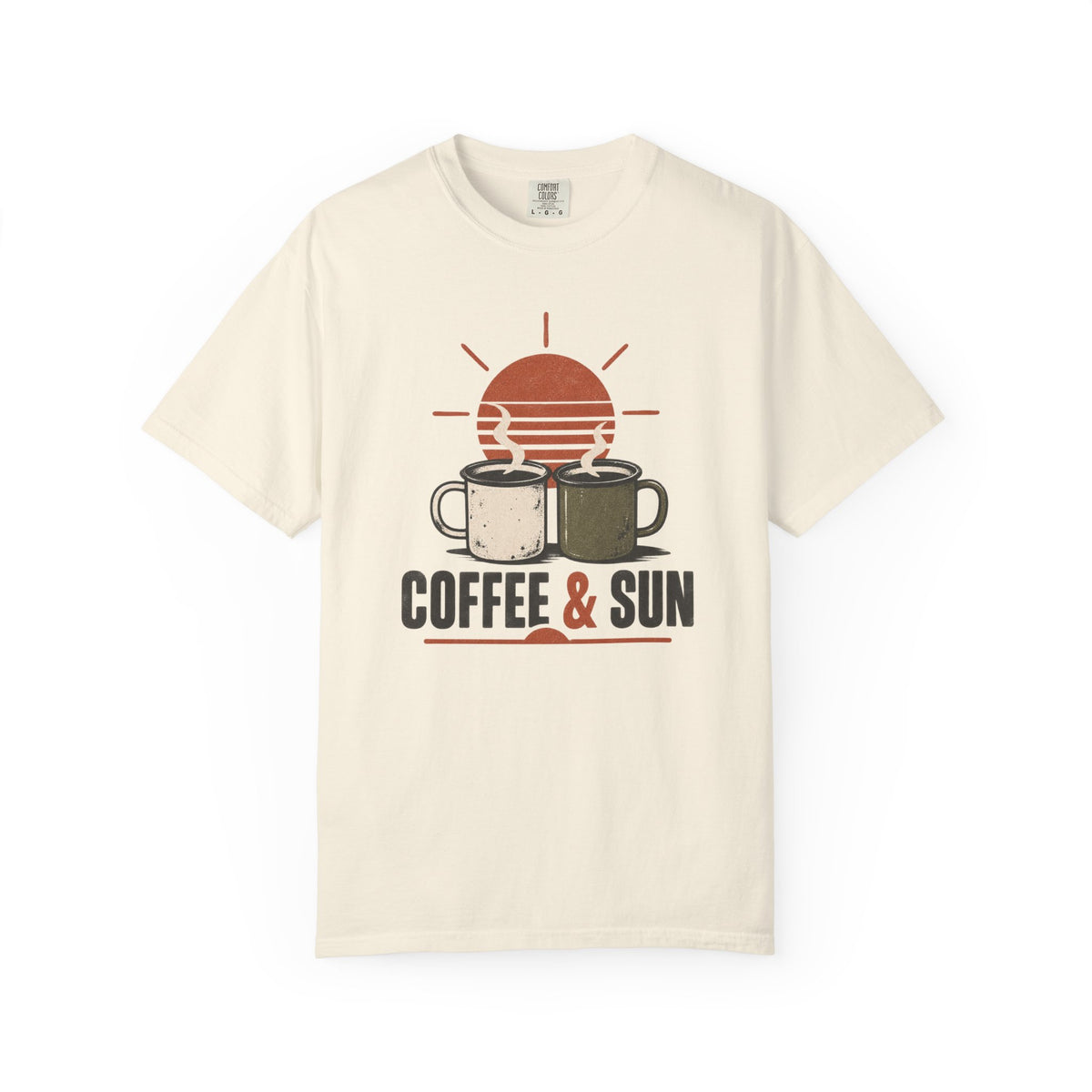 Coffee & Sun | Heavyweight Graphic T-Shirt