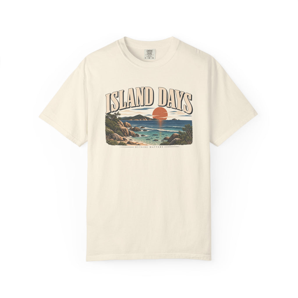 Island Days | Heavyweight Graphic T-Shirt