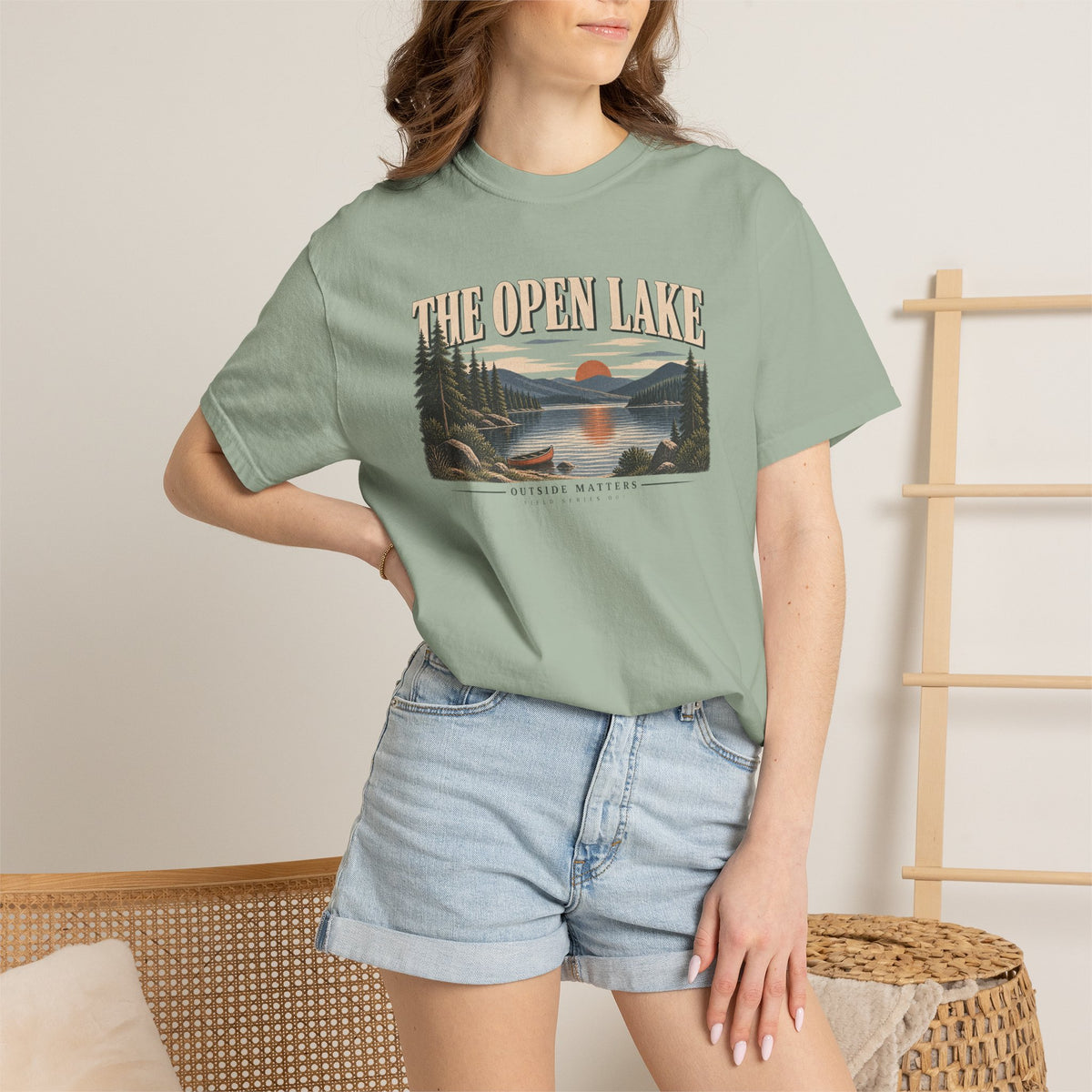 The Open Lake | Heavyweight Graphic T-Shirt