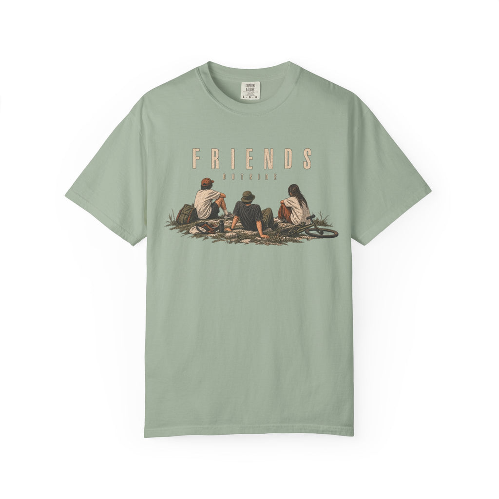 Friends Outside | Heavyweight Graphic T-Shirt