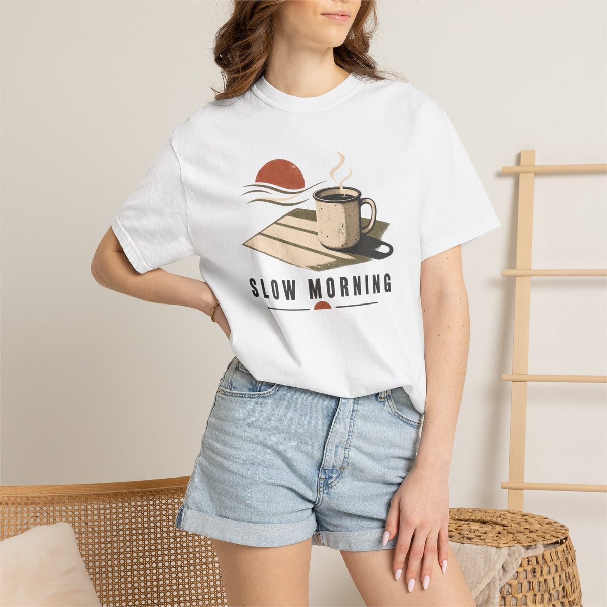Slow Morning | Heavyweight Graphic T-Shirt
