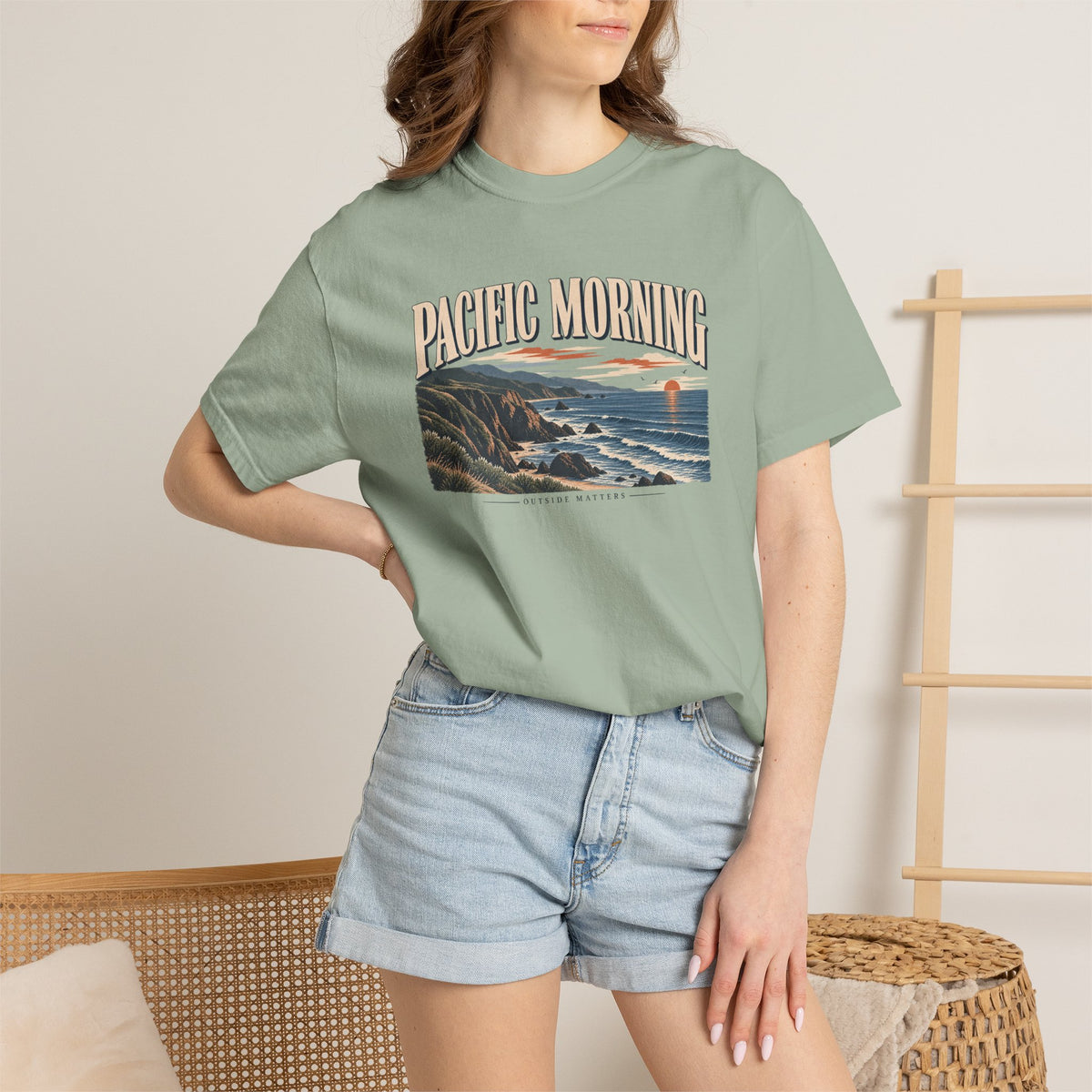 Pacific Morning | Heavyweight Graphic T-Shirt