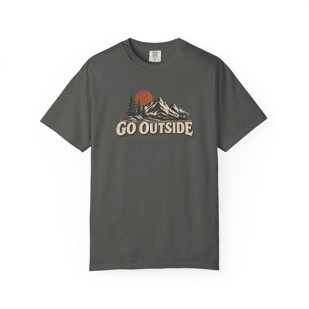Go Outside | Heavyweight Graphic T-Shirt