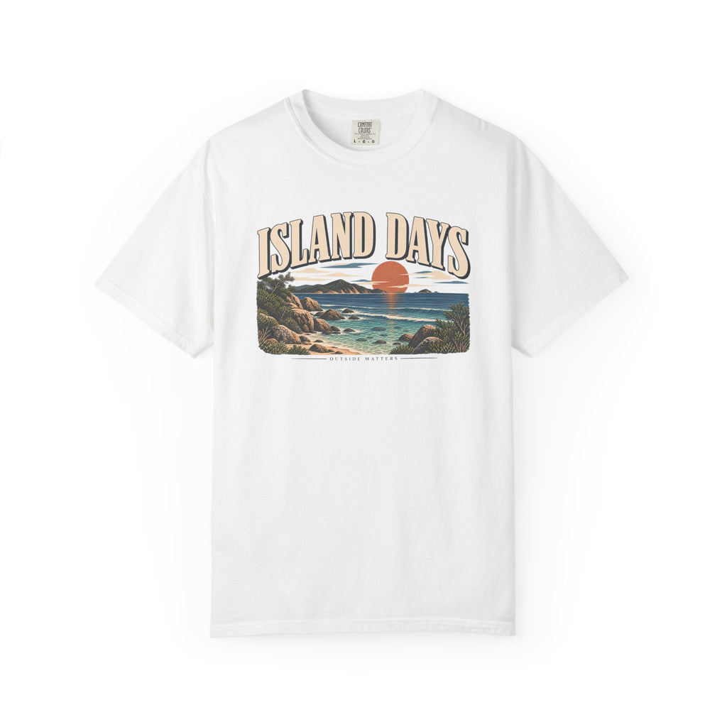 Island Days | Heavyweight Graphic T-Shirt