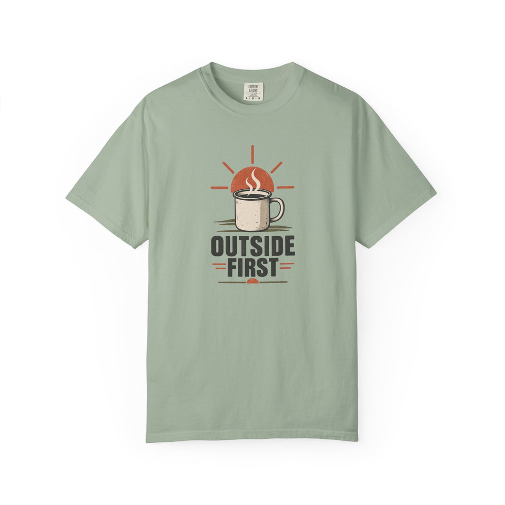 Outside First | Heavyweight Graphic T-Shirt