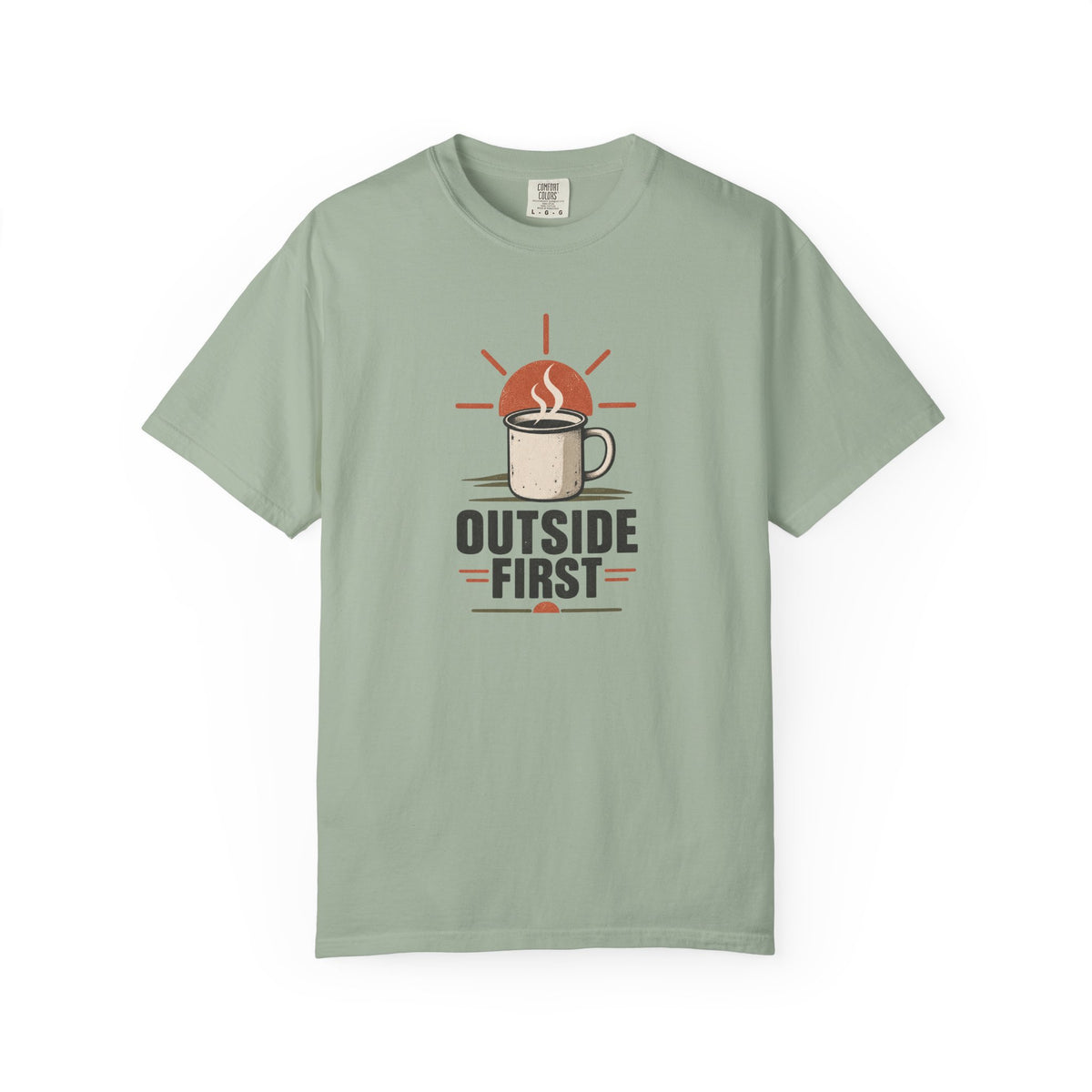 Outside First | Heavyweight Graphic T-Shirt