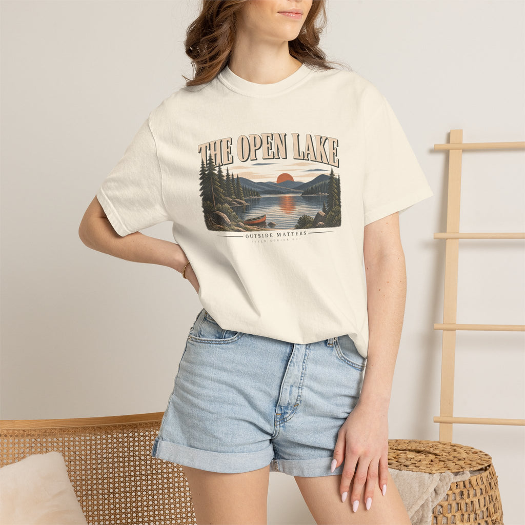 The Open Lake | Heavyweight Graphic T-Shirt
