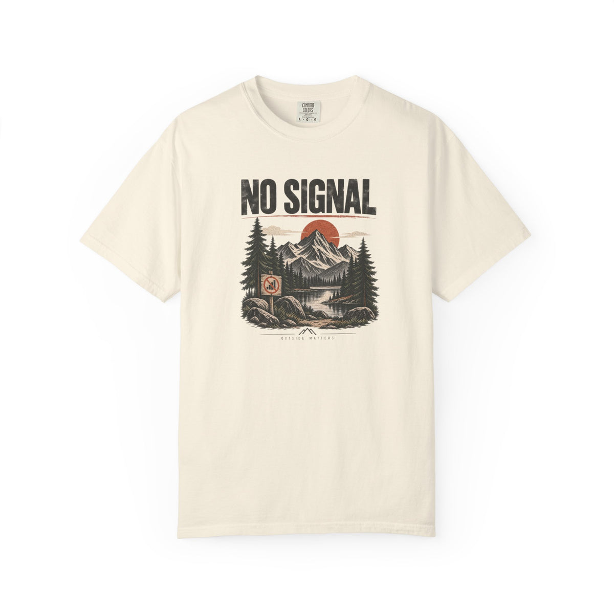 No Signal | Heavyweight Graphic T-Shirt