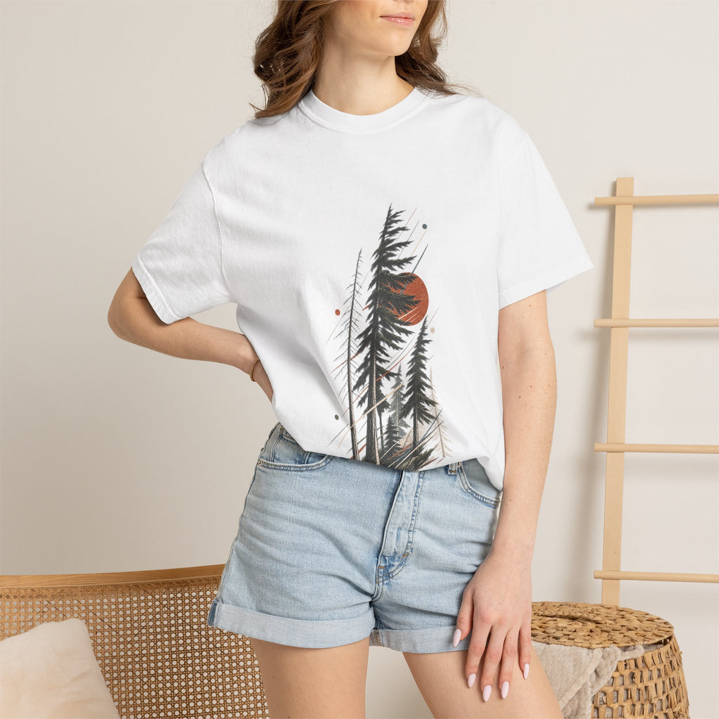 Forest Sun | Heavyweight Graphic T-Shirt