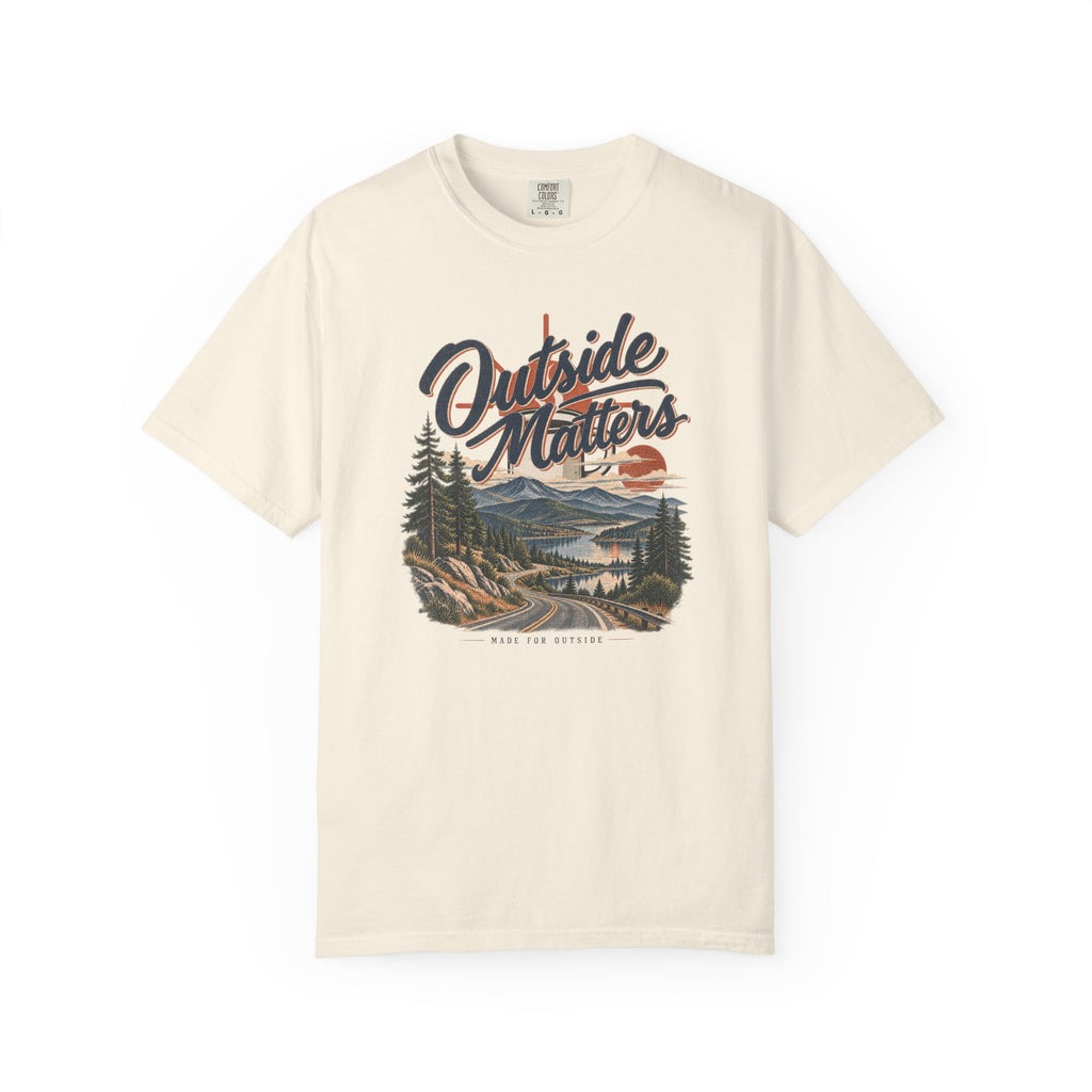 Outside Matters | Heavyweight Graphic T-Shirt