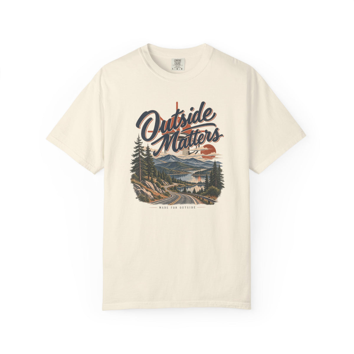 Outside Matters | Heavyweight Graphic T-Shirt