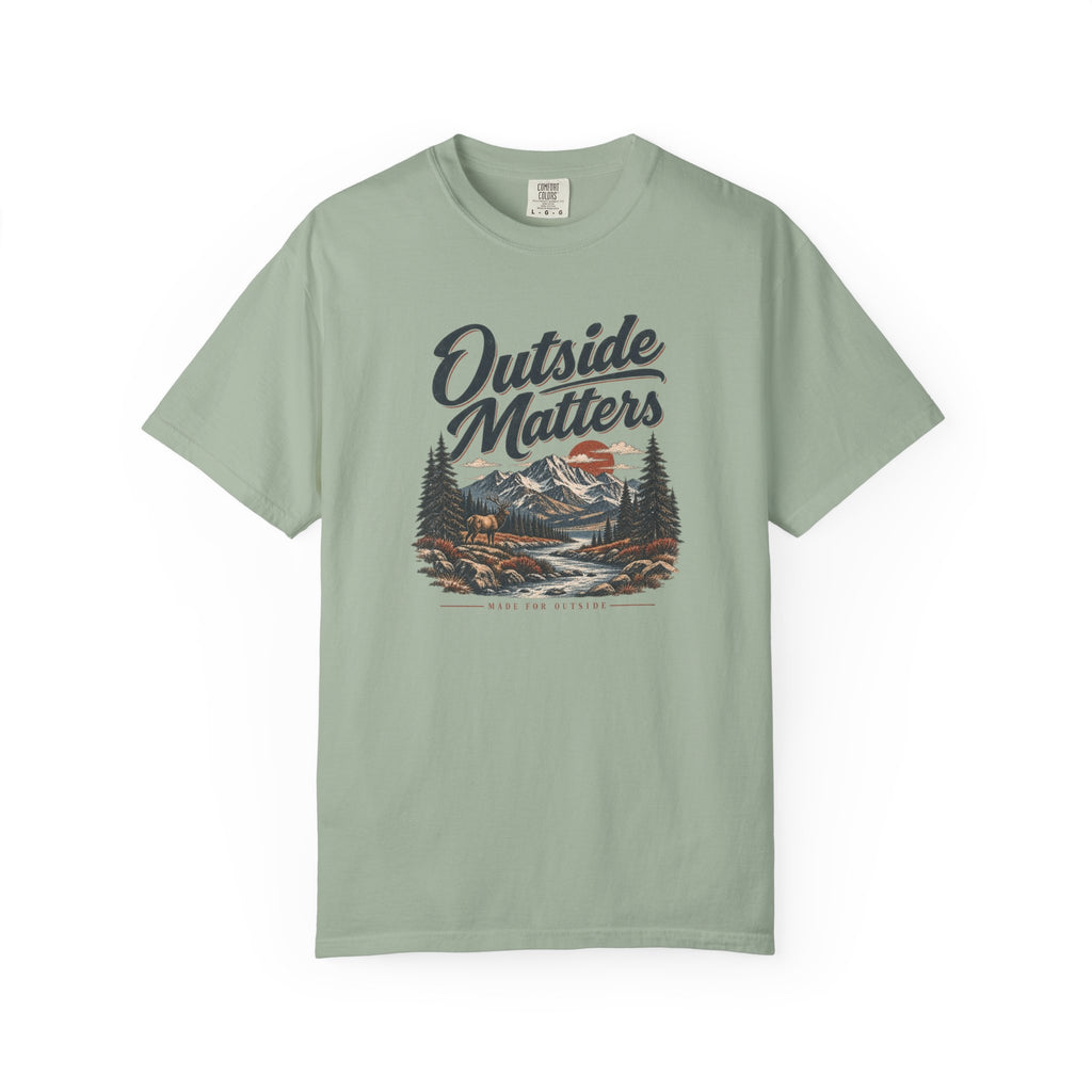Outside Matters River | Heavyweight Graphic T-Shirt