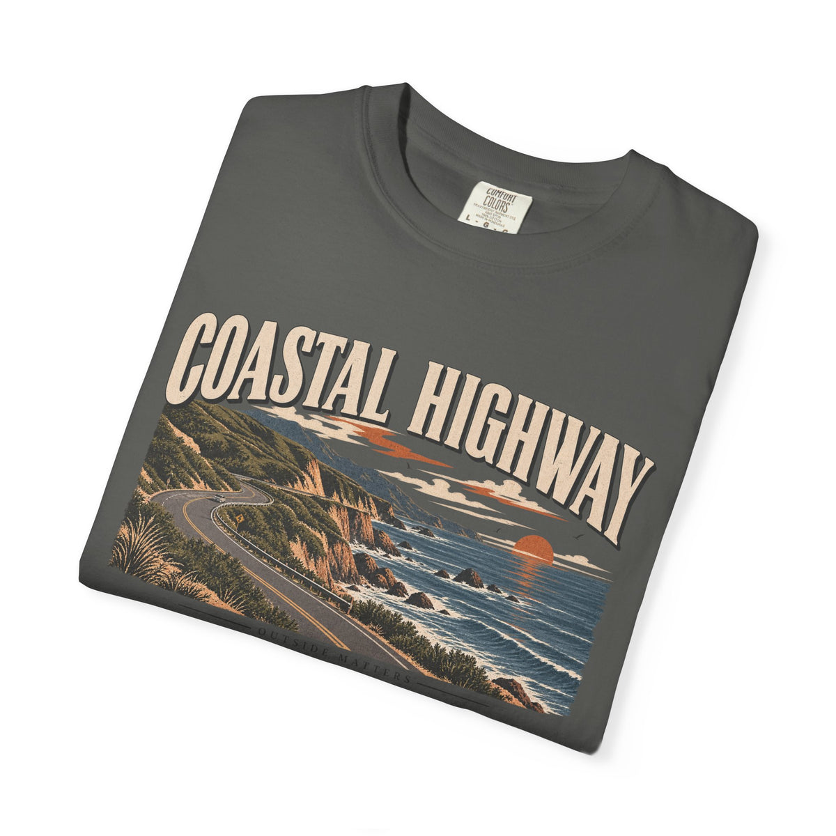 Coastal Highway | Heavyweight Graphic T-Shirt
