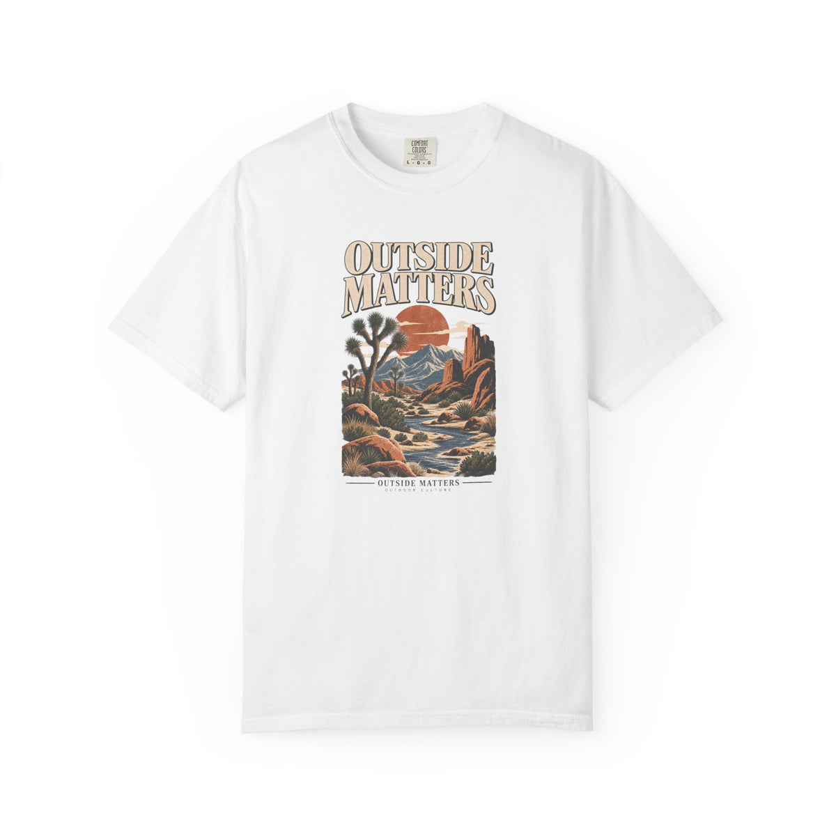 Outside Matters | Heavyweight Graphic T-Shirt
