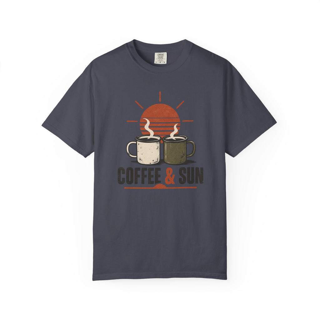 Coffee & Sun | Heavyweight Graphic T-Shirt