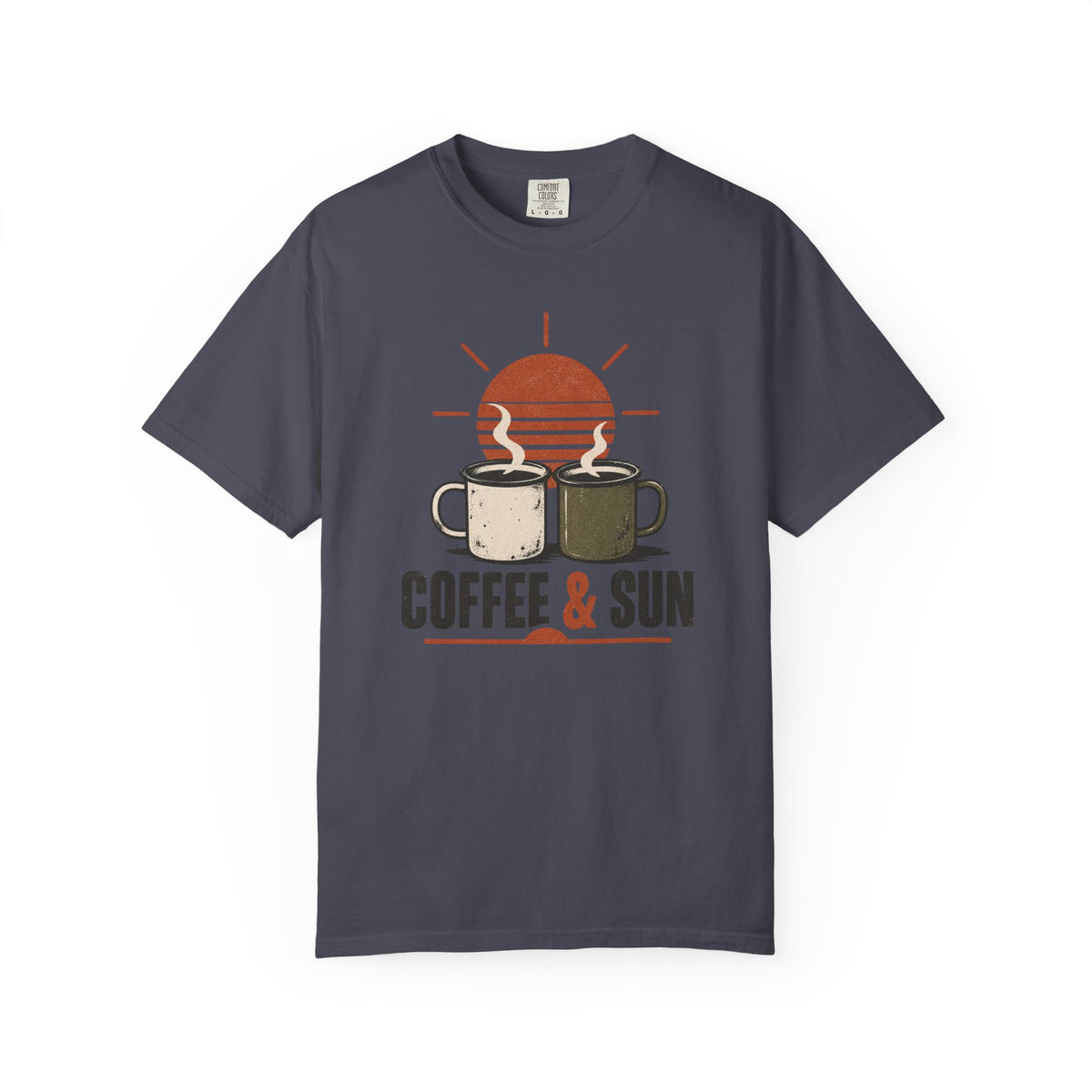 Coffee & Sun | Heavyweight Graphic T-Shirt
