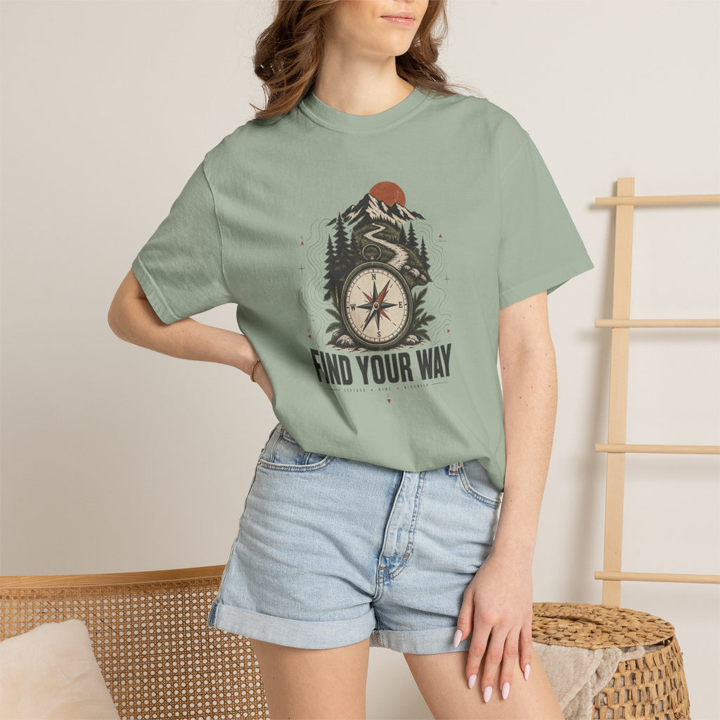 Find Your Way | Heavyweight Graphic T-Shirt