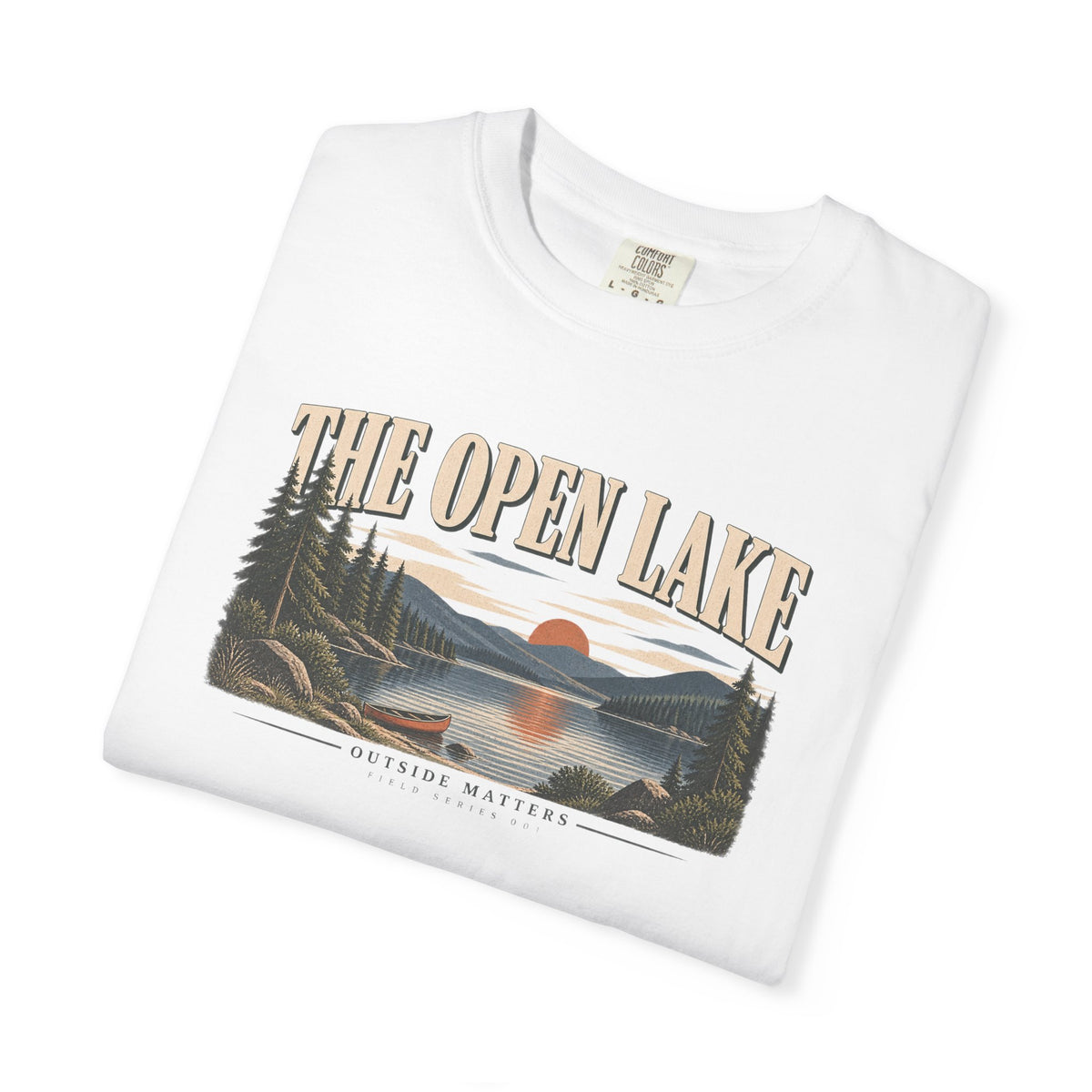 The Open Lake | Heavyweight Graphic T-Shirt